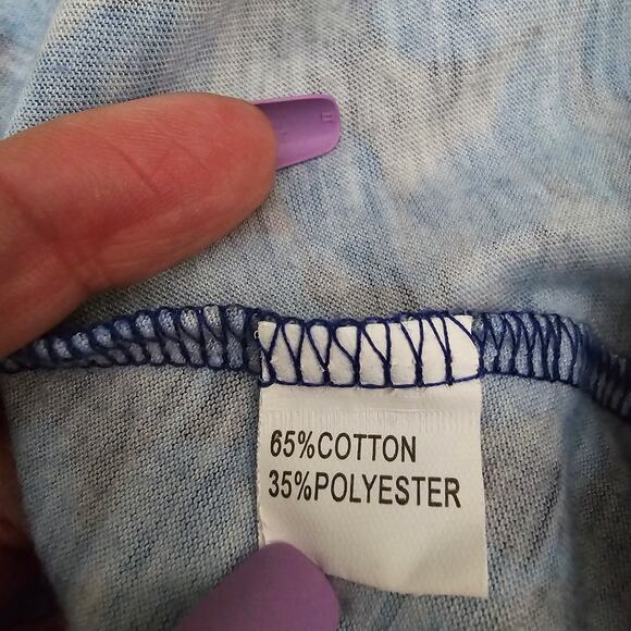 Women Berydress Floral Adjustable Straps Button Front A-Line Summer Dress Size M - Picture 5 of 6